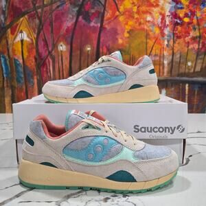 Saucony Shadow 6000 Grey Multi Felt Size 9.5 Men's/11 Women's S70717-1